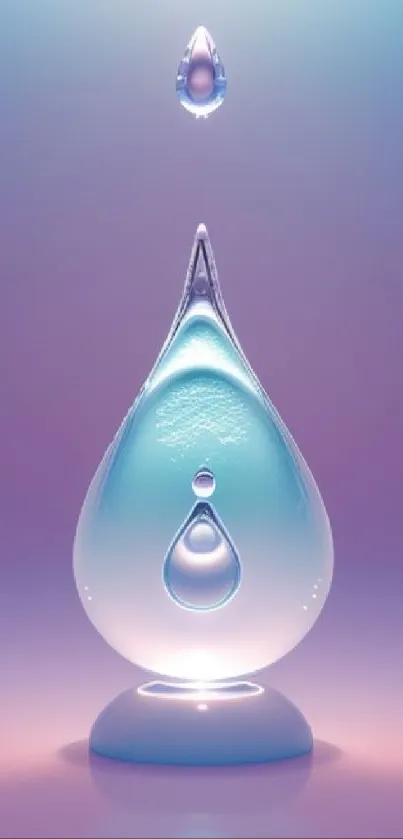 Fluid Drop Liquid Live Wallpaper