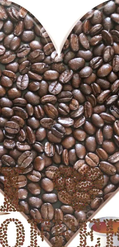 Coffe heart Live Wallpaper