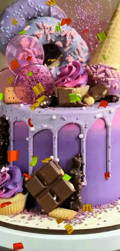 Food Cake Decorating Cake Live Wallpaper