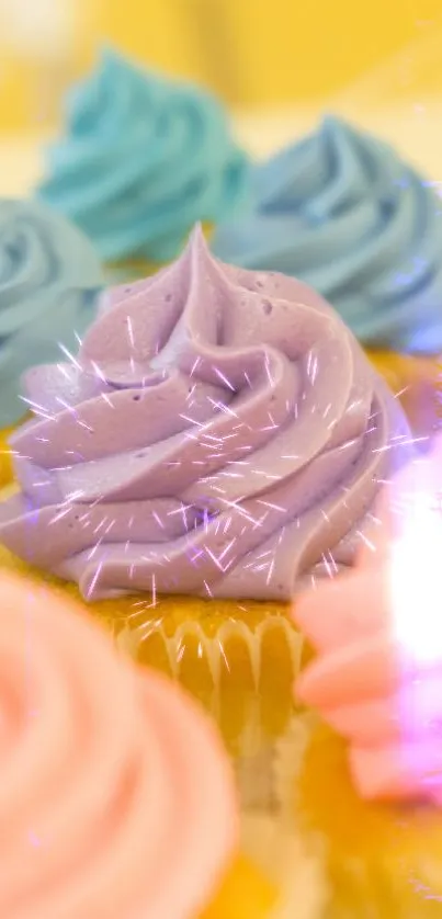 candy cupcakes Live Wallpaper