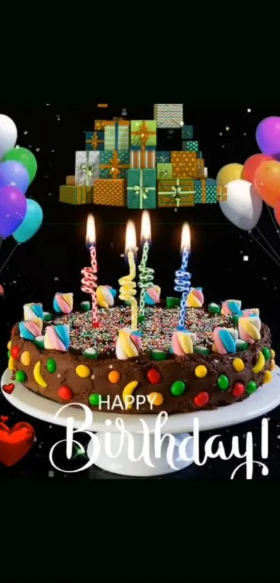 Food Candle Birthday Candle Live Wallpaper