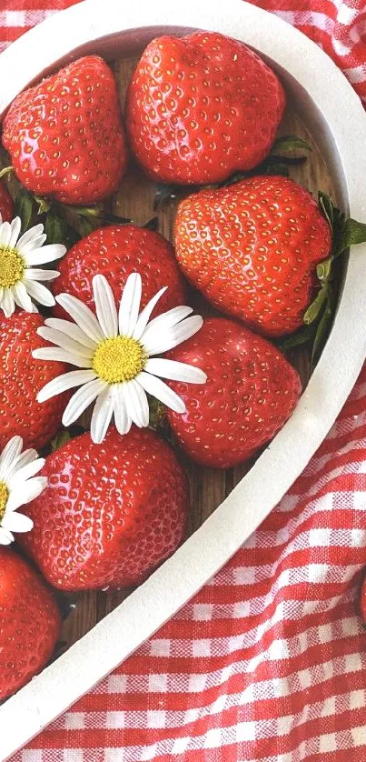 strawberry heart Live Wallpaper