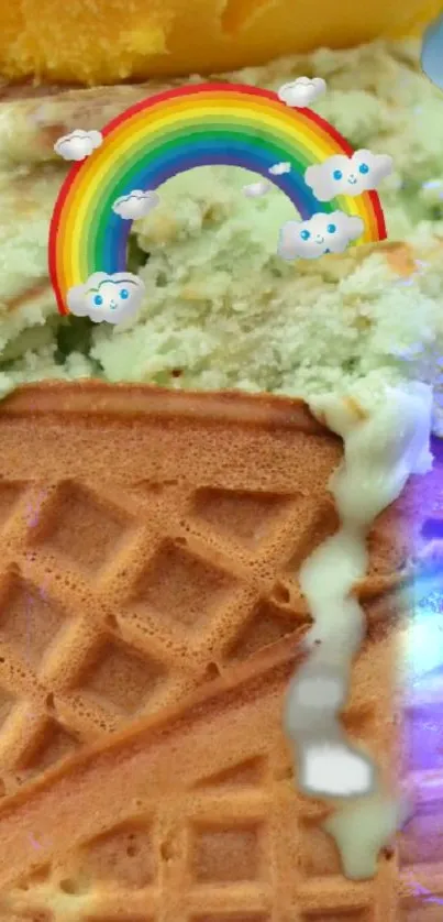 ice cream 3d Live Wallpaper
