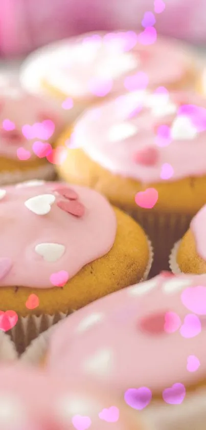 Heart cakes Live Wallpaper