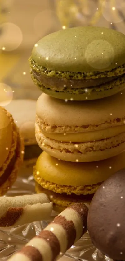 Food Macaroon Light Live Wallpaper