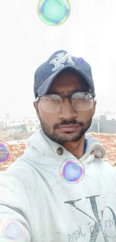 Forehead Cap Glasses Live Wallpaper