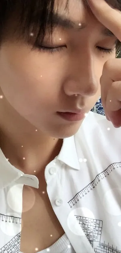 Forehead Nose Cheek Live Wallpaper