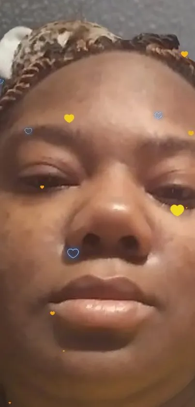 Forehead Nose Cheek Live Wallpaper