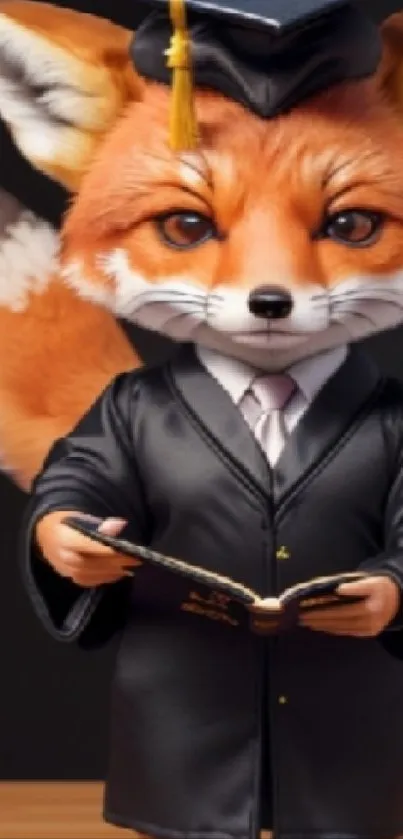 Fox Mascot Toy Live Wallpaper