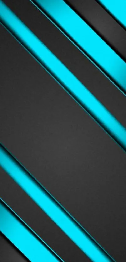 Futuristic abstract blue wallpaper with sleek diagonal lines.