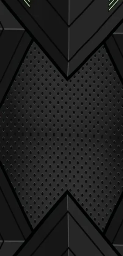 Futuristic geometric pattern wallpaper for phones.