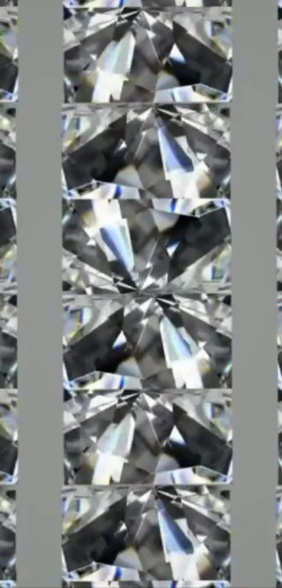 Mobile wallpaper featuring a repeating diamond pattern.