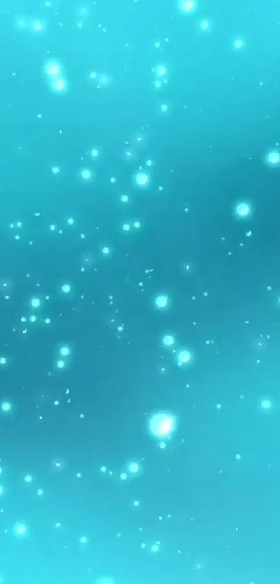 Mesmerizing blue sparkle wallpaper with glowing stars