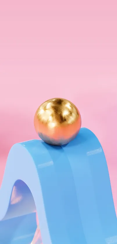 Golden Ball Live Wallpaper