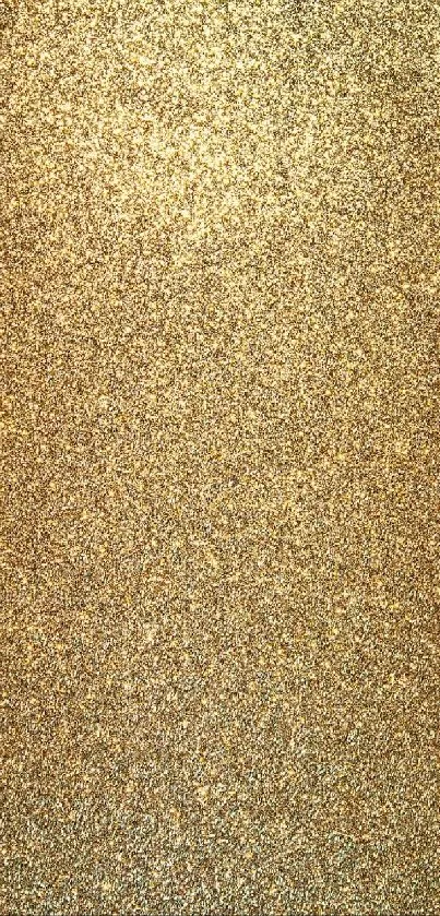 Golden glitter wallpaper with shimmering texture and luxurious feel.