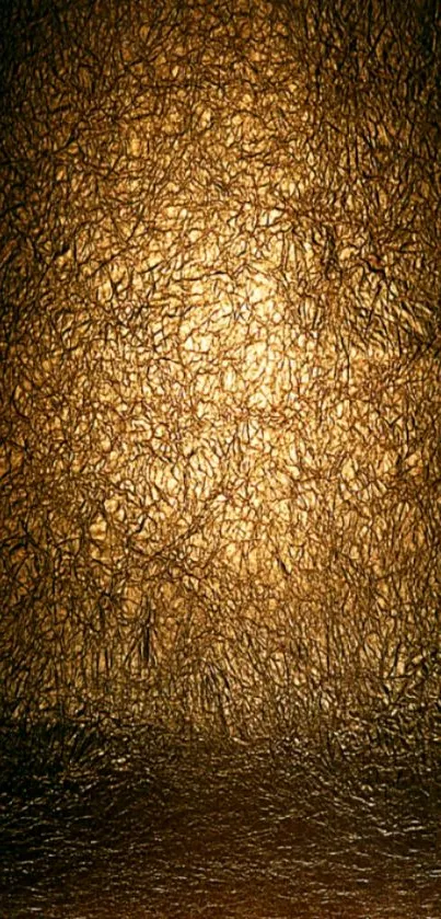 Luxurious golden textured mobile wallpaper with a warm glow.