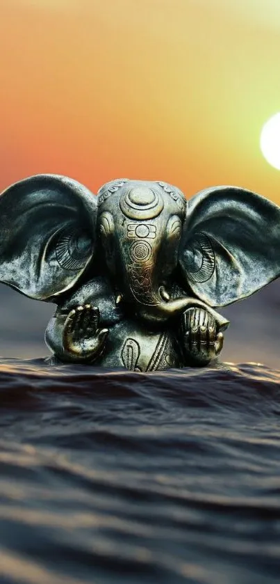 Gory Art Statue Live Wallpaper