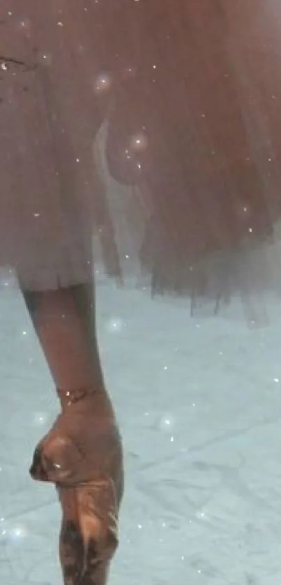 Ballet dancer poised on pointe, wearing a tutu.