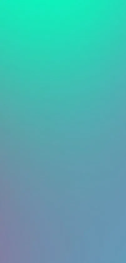 Gradient blue and green mobile phone wallpaper with a stylish modern look.