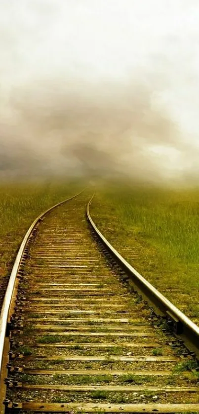 Grass Outdoor Fog Live Wallpaper