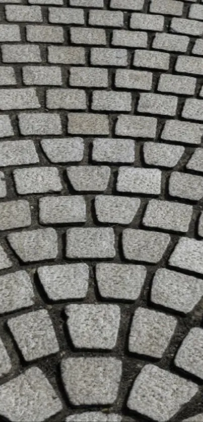Gray cobblestone pattern wallpaper for mobile phone background.
