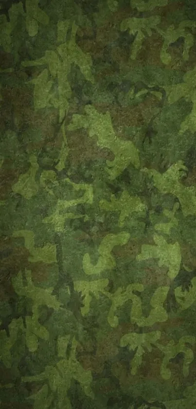 Green camouflage pattern mobile wallpaper.