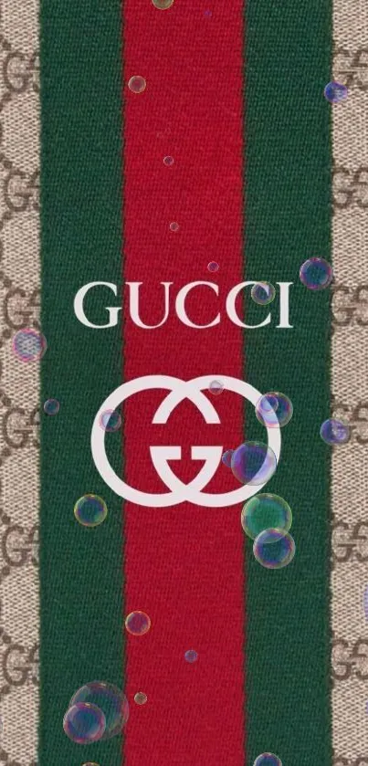 Gucci Pattern Mobile Wallpaper - free download