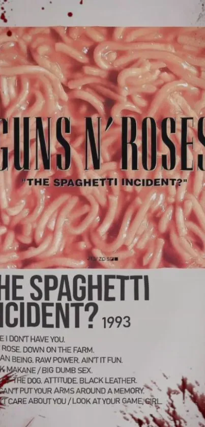 Guns N' Roses 'The Spaghetti Incident?' album cover wallpaper.