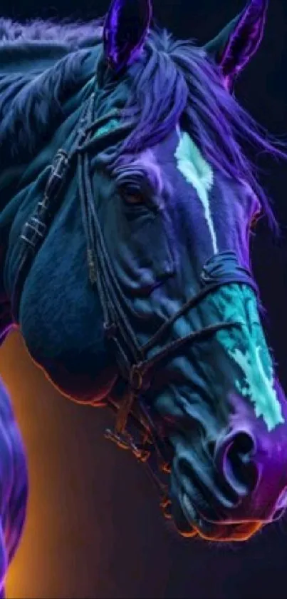 Hair Horse Head Live Wallpaper