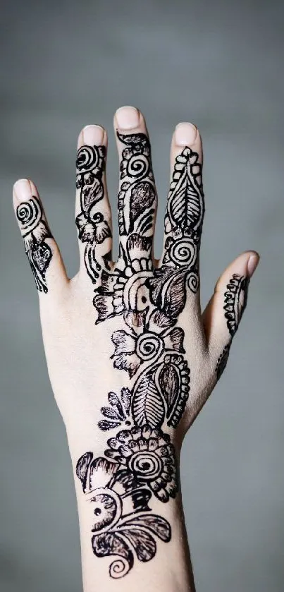 Hand Finger Nail Live Wallpaper