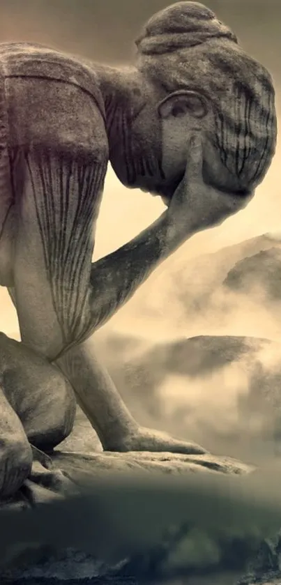 the crying girl Live Wallpaper