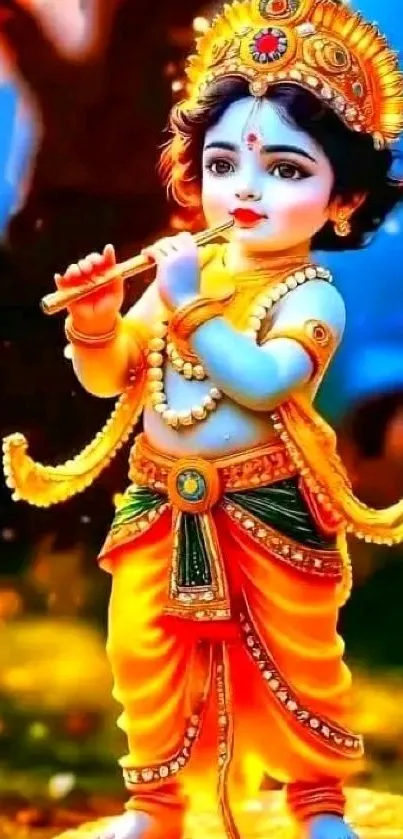 Happiness Flute Bansuri Live Wallpaper