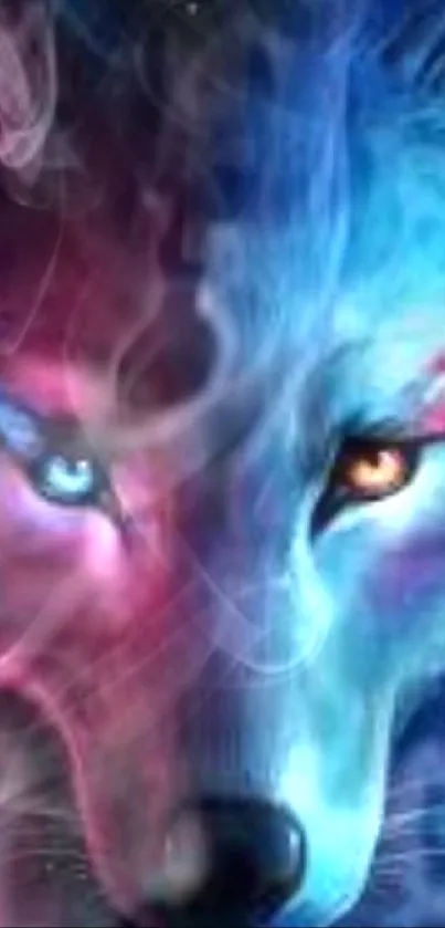 space wolf Live Wallpaper