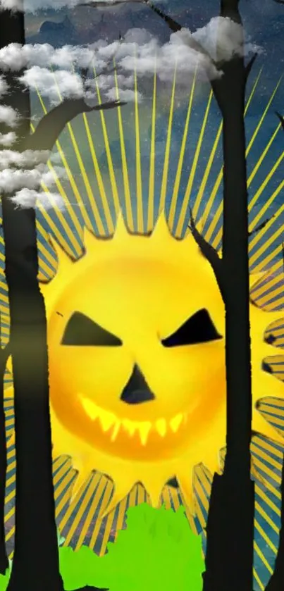 evil sun Live Wallpaper