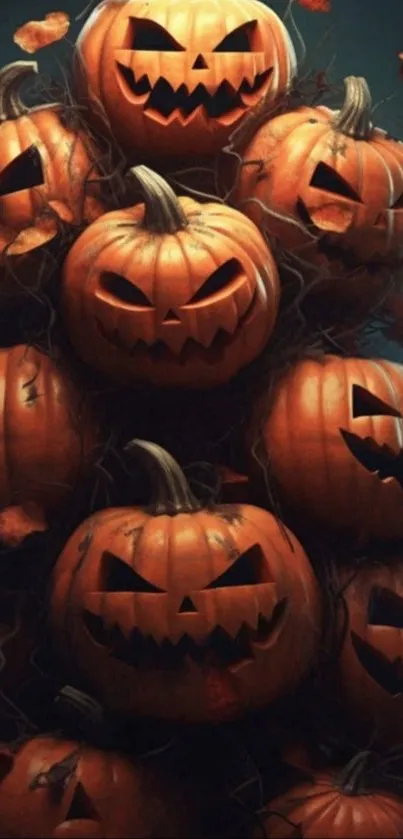 Head Pumpkin Eye Live Wallpaper