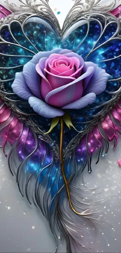 Heart Garden Roses Petal Live Wallpaper