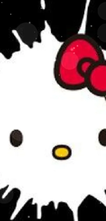 Hello Kitty Splash Wallpaper - free download