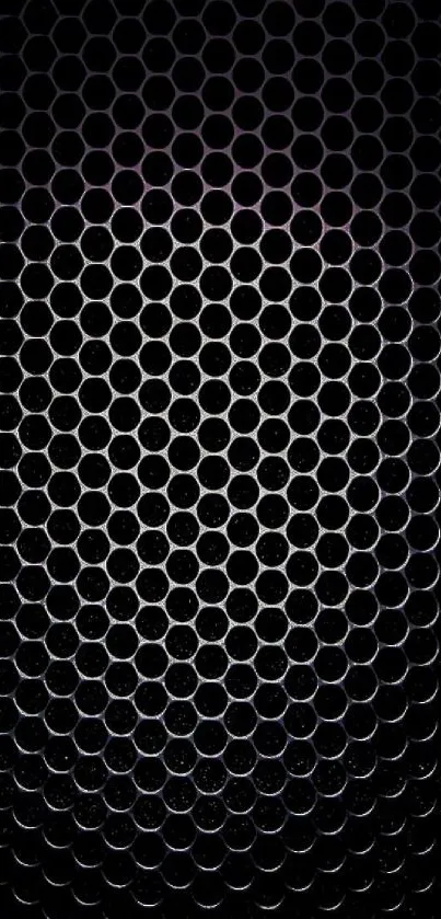 Abstract honeycomb pattern mobile wallpaper with sleek design.