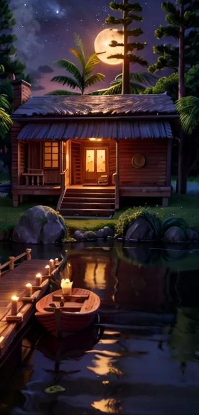 Home Evening Cottage Live Wallpaper