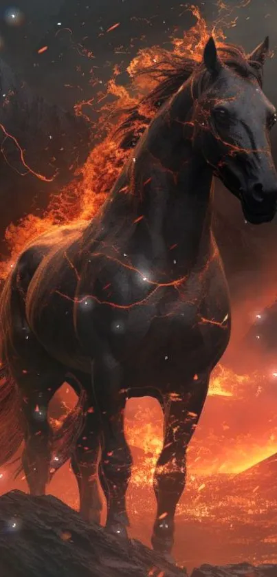 Horse Light Working Animal Live Wallpaper