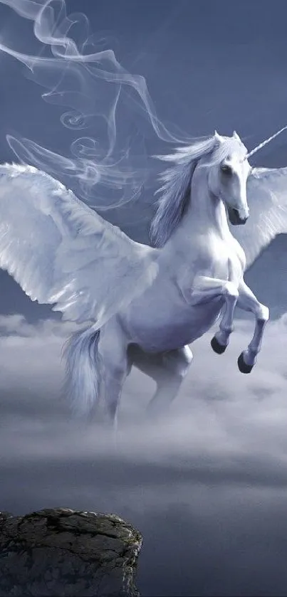 Horse Mythical Creature Sky Live Wallpaper