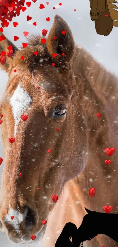 Horse Working Animal Liver Live Wallpaper