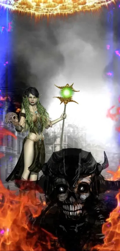 Apocalyptic Queen Live Wallpaper