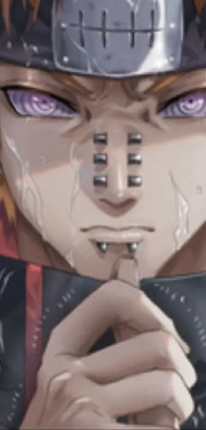 Intense Anime Character Wallpaper - free download