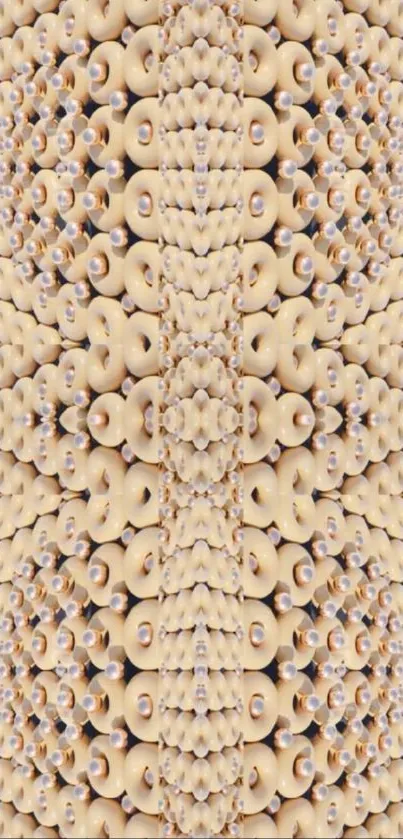 Beige abstract pattern with intricate design