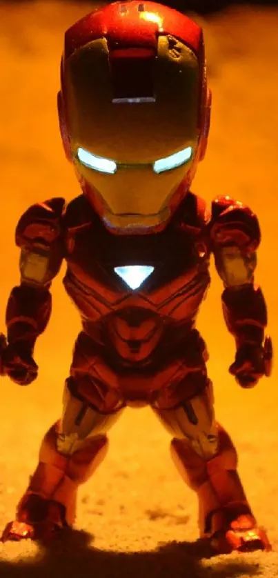 Iron Man Helmet Toy Live Wallpaper