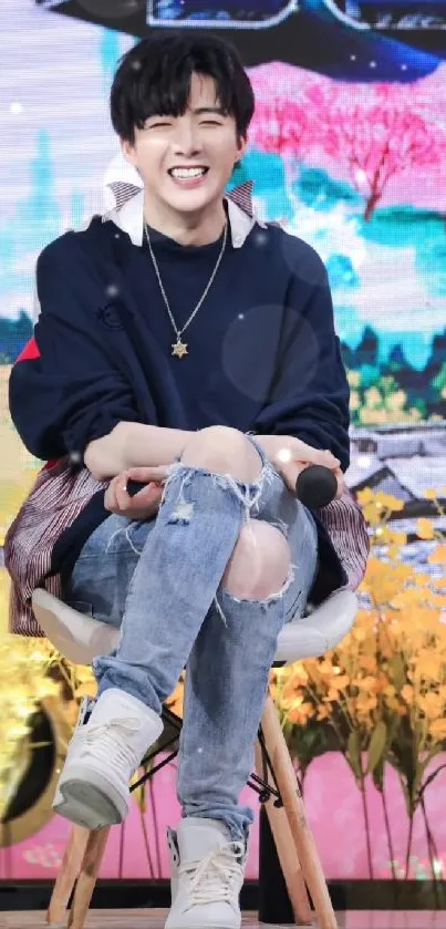 Jeans Photograph Smile Live Wallpaper