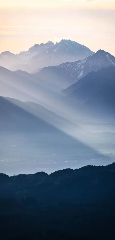 Landscape Mountain Cloud Live Wallpaper