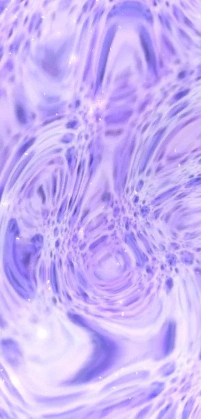 Lavender swirl abstract mobile wallpaper, fluid and dreamy design.