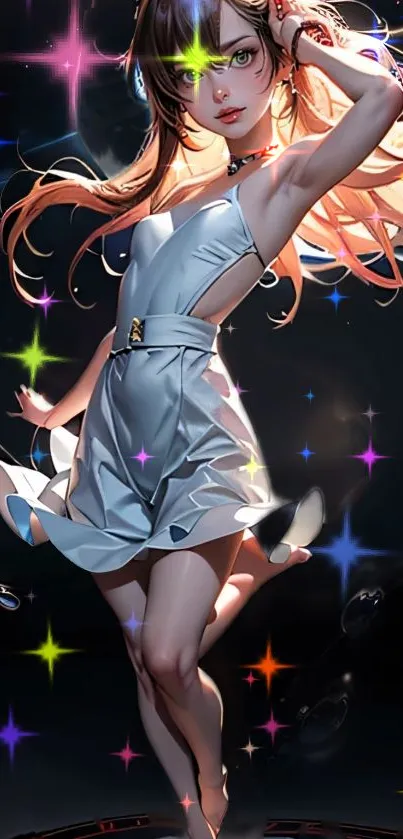 Leg Light Dress Live Wallpaper